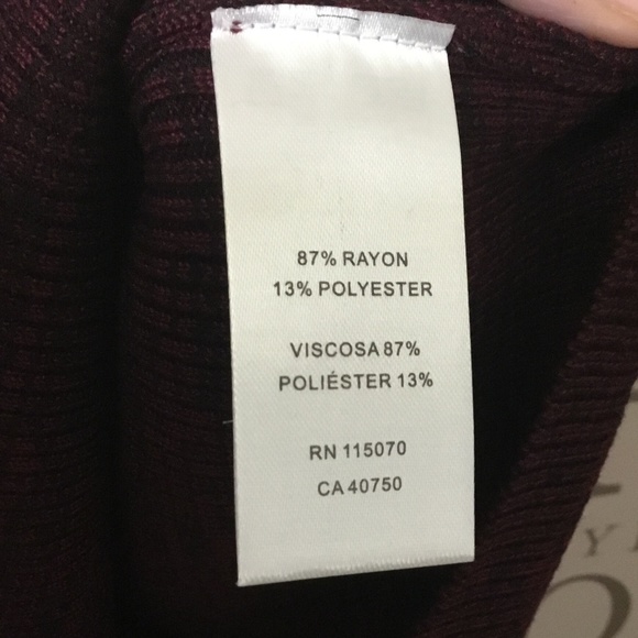 👗Women's Nina Leonard Bell Sleeve Ribbed Sweater Dress~Size Large👗 - Picture 6 of 9